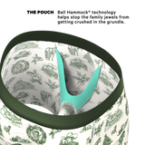 The Xmas In Texas | Western Toile Ball Hammock® Pouch Underwear