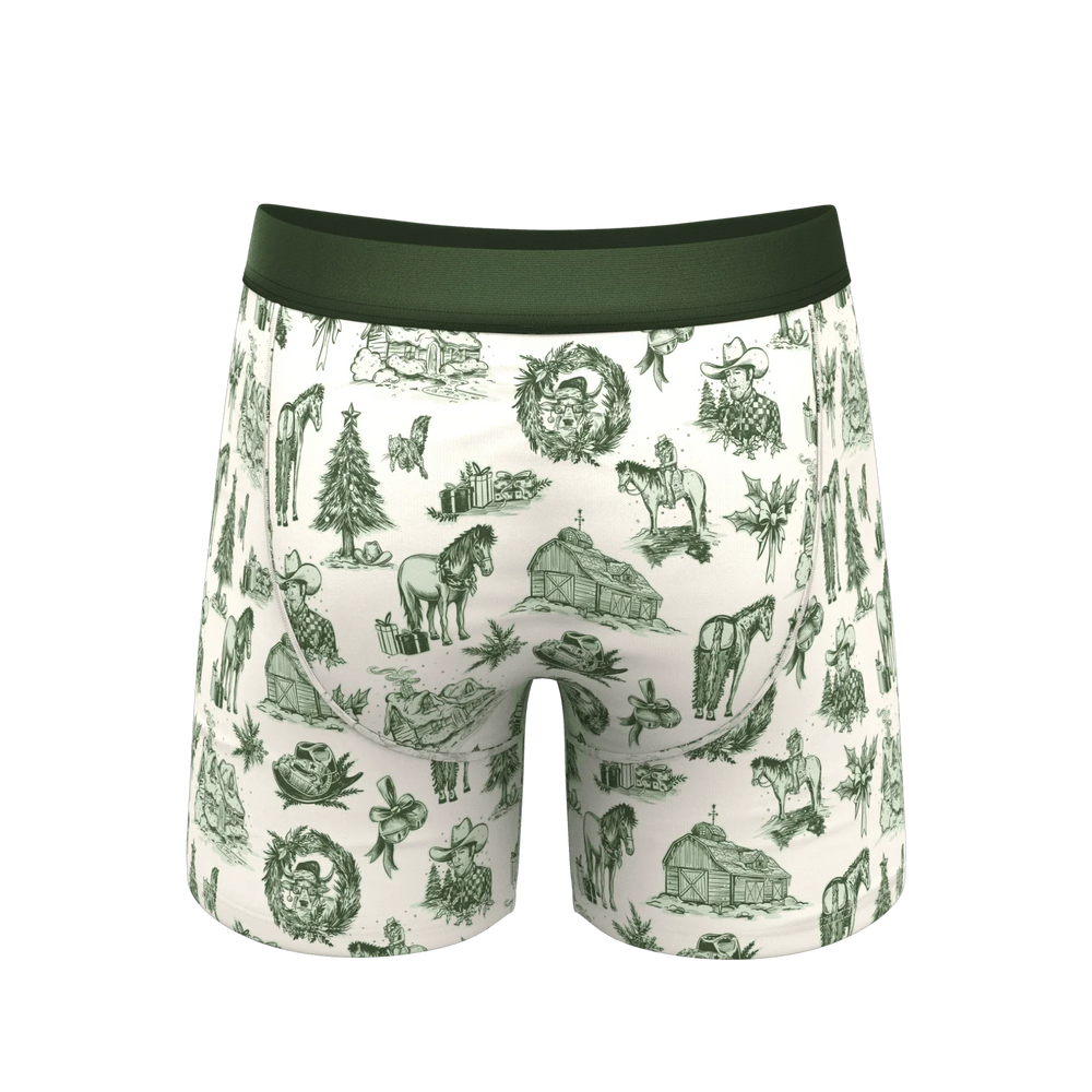 The Western Wonderland | Western Toile Ball Hammock® Pouch Underwear - Shinesty - Flyclothing LLC