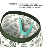 The Western Wonderland | Western Toile Long Leg Ball Hammock® Pouch Underwear With Fly - Shinesty - Flyclothing LLC