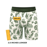 The Western Wonderland | Western Toile Long Leg Ball Hammock® Pouch Underwear With Fly - Shinesty - Flyclothing LLC