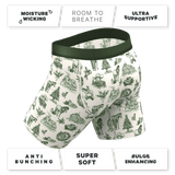 The Western Wonderland | Western Toile Long Leg Ball Hammock® Pouch Underwear With Fly - Shinesty - Flyclothing LLC