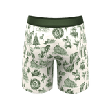 The Western Wonderland | Western Toile Long Leg Ball Hammock® Pouch Underwear With Fly - Shinesty - Flyclothing LLC