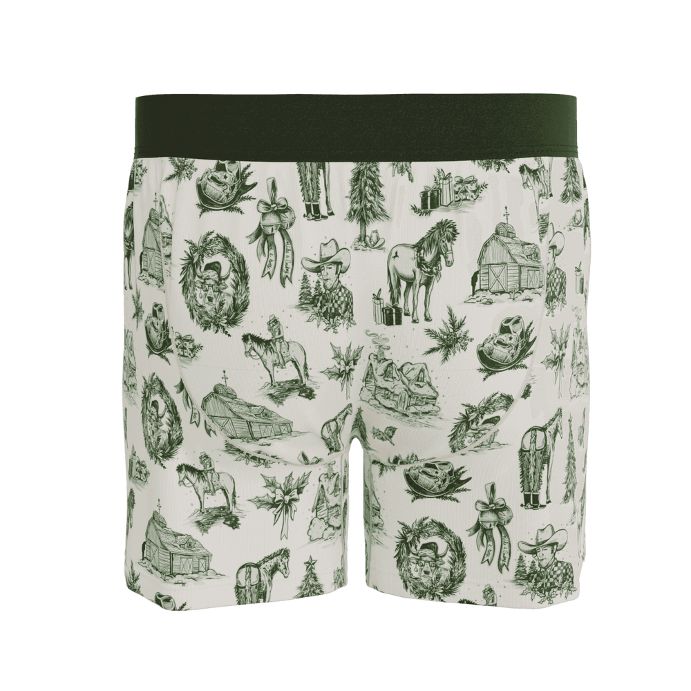 The Western Wonderland | Western Toile Men’s Boxers - Shinesty - Flyclothing LLC