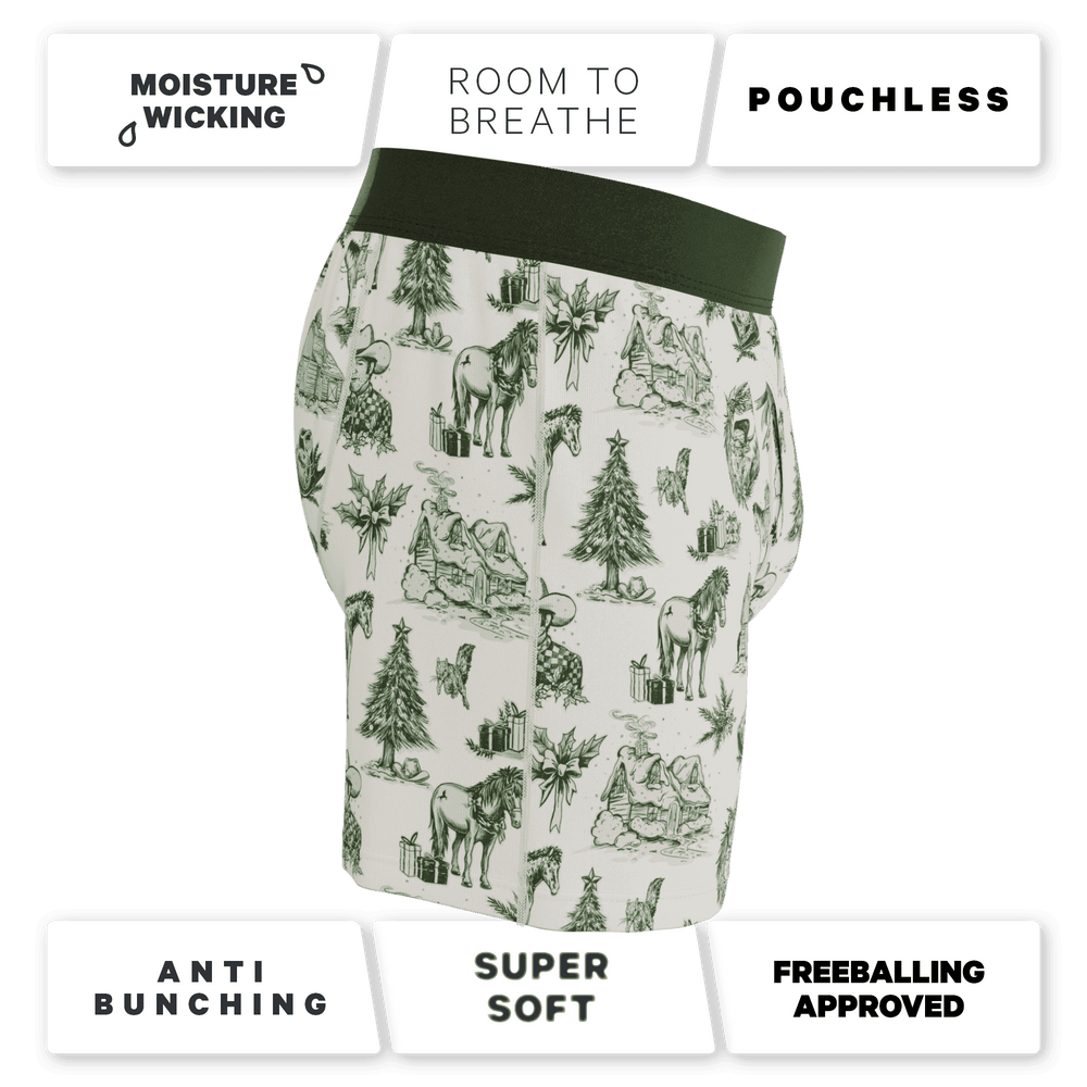 The Western Wonderland | Western Toile Men’s Boxers - Shinesty - Flyclothing LLC