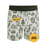 The Western Wonderland | Western Toile Men’s Boxers - Shinesty - Flyclothing LLC