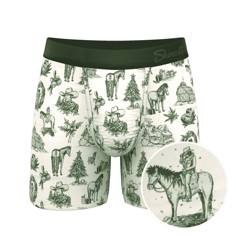 The Western Wonderland | Western Toile Ball Hammock® Pouch Underwear - Shinesty - Flyclothing LLC