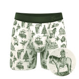 The Western Wonderland | Western Toile Ball Hammock® Pouch Underwear - Shinesty - Flyclothing LLC