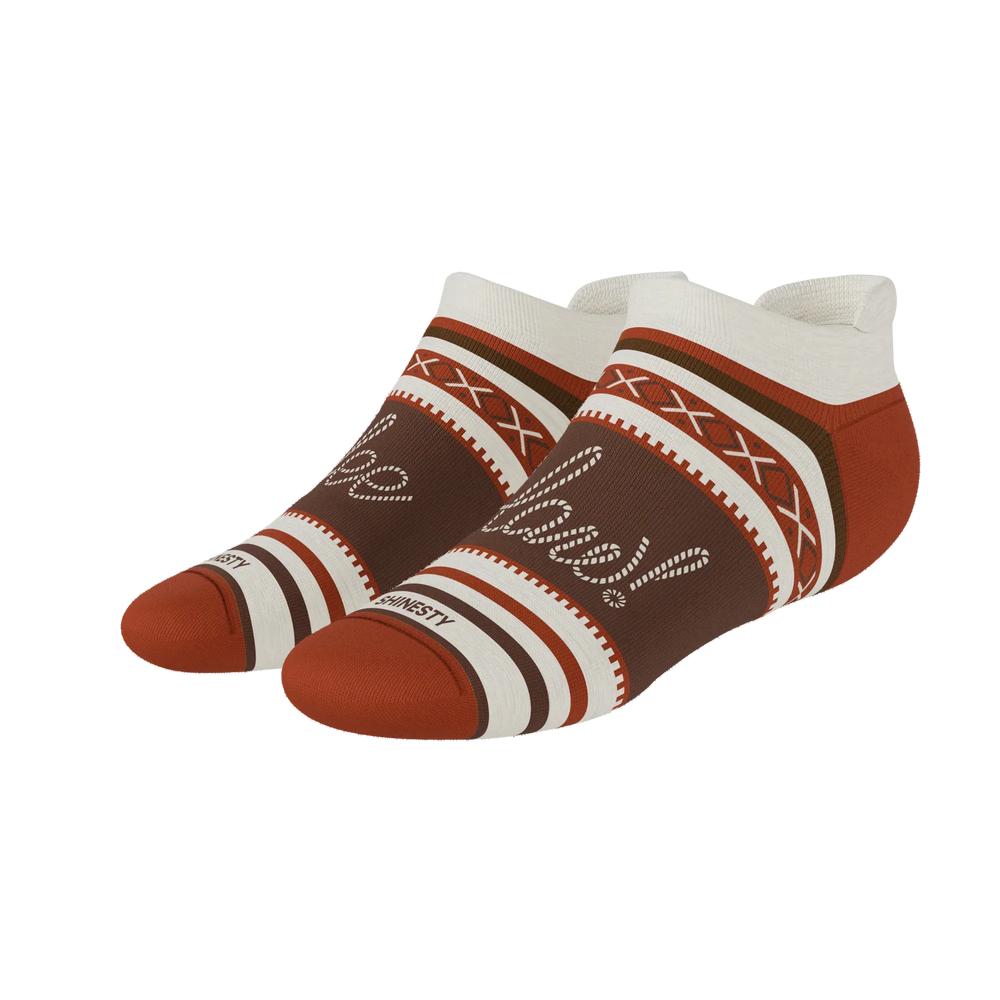 The Yee Haw | Lasso Heel Hammock™ Ankle Socks - Shinesty - Flyclothing LLC
