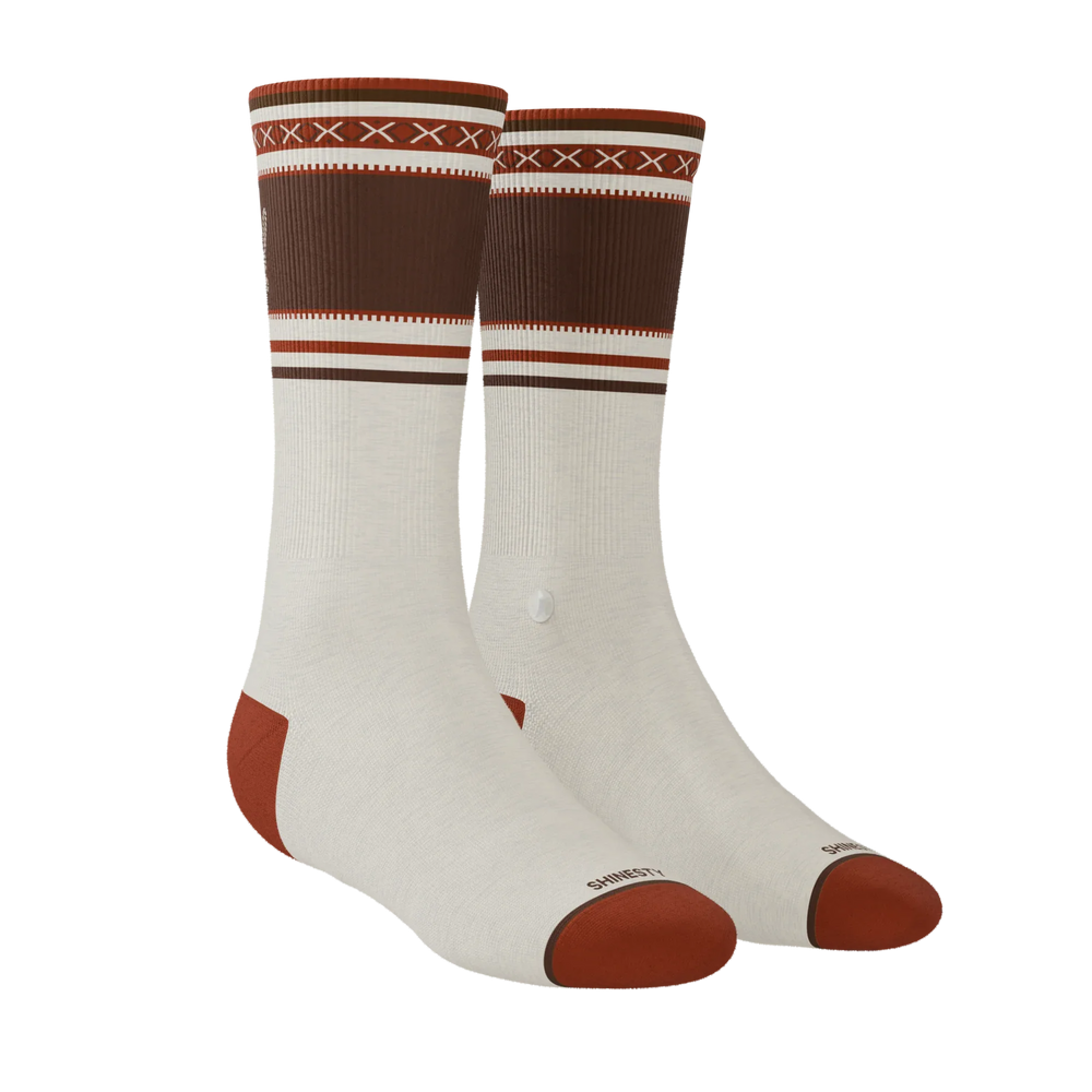 The Yee Haw | Lasso Heel Hammock™ Crew Socks - Shinesty - Flyclothing LLC