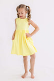 Yellow Tank Pocket Twirl Dress - Mila & Rose ® - Flyclothing LLC