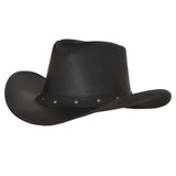Yellowstone – Premium Leather Cowboy Hat with Western Heritage - Unik Just for Bikers - Flyclothing LLC