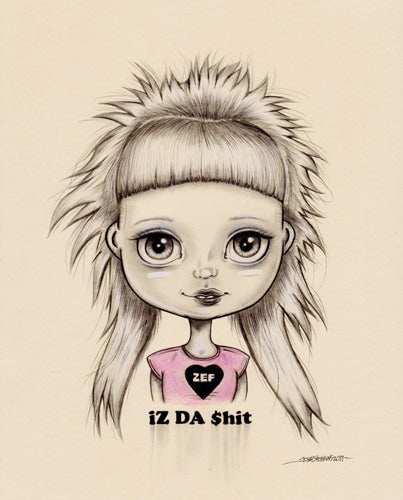 Black Market Art Company Yolandi Print - Black Market Art Company - Flyclothing LLC