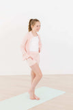Zen Pink Active Shorty Shorts - Mila & Rose ® - Flyclothing LLC