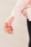 Zen Pink Full-Zip Ruffle Active Jacket - Mila & Rose ® - Flyclothing LLC