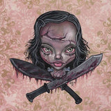Black Market Art Company Zombie Gal Print - Black Market Art Company - Flyclothing LLC