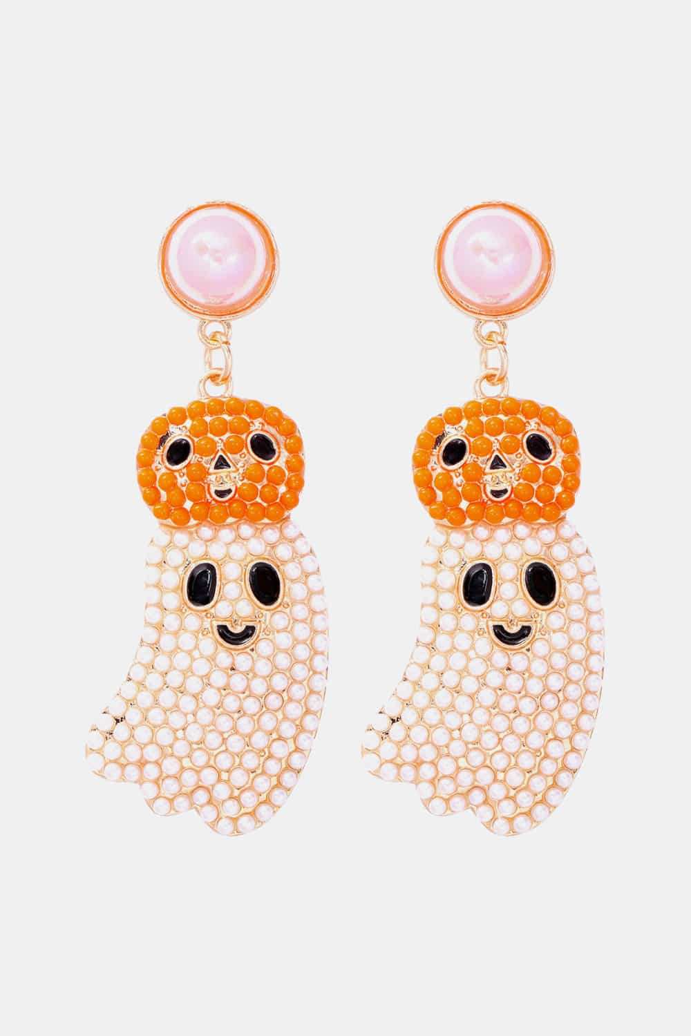 Halloween Ghost Shape Dangle Earrings - Trendsi - Flyclothing LLC