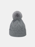 Roll Rim Hat with Pompom - Trendsi - Flyclothing LLC