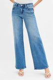 RISEN Full Size Low Rise Wide Leg Jeans Plus Size - Trendsi - Flyclothing LLC