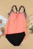 Scoop Neck Top and Brief Swim Set - Trendsi - Flyclothing LLC