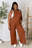 Double Take Full Size Wide Strap Overall with Pockets - Trendsi - Flyclothing LLC