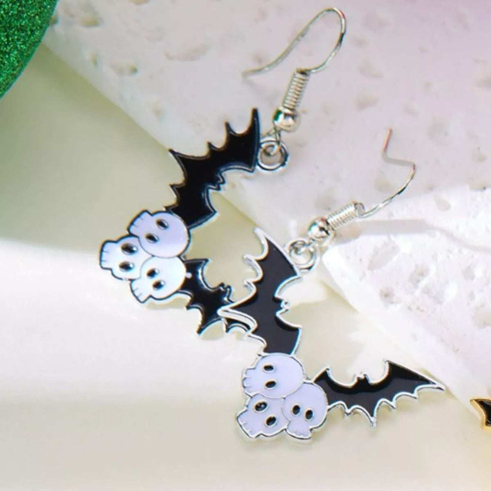 Halloween Bat Drop Earrings - Trendsi - Flyclothing LLC