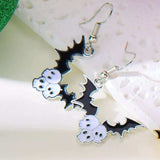 Halloween Bat Drop Earrings - Trendsi - Flyclothing LLC