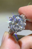 5 Carat Moissanite 925 Sterling Silver Ring - Trendsi - Flyclothing LLC