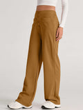 High Waist Wide Leg Pants - Trendsi - Flyclothing LLC