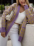 Button Up Long Sleeve Cardigan - Trendsi - Flyclothing LLC