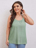 Plus Size Scoop Neck Cami - Trendsi - Flyclothing LLC
