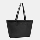 David Jones PU Leather Tote Bag - Trendsi - Flyclothing LLC