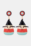 Witch's Hat Shape Synthetic Pearl Dangle Earrings - Trendsi - Flyclothing LLC