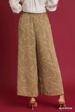 Umgee Jacquard Wide-Leg Pants - Trendsi - Flyclothing LLC