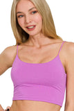 Zenana Double Layered Spaghetti Bra Cami - Trendsi - Flyclothing LLC