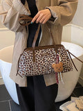 Leopard Adjustable Strap Shoulder Bag - Trendsi - Flyclothing LLC