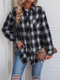 Casual Plaid Button Up Shirt - Trendsi - Flyclothing LLC