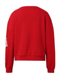 Basketball Round Neck Long Sleeve Sweatshirt - Trendsi - Flyclothing LLC