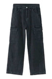 Wide Leg Jeans with Pockets - Trendsi - Flyclothing LLC