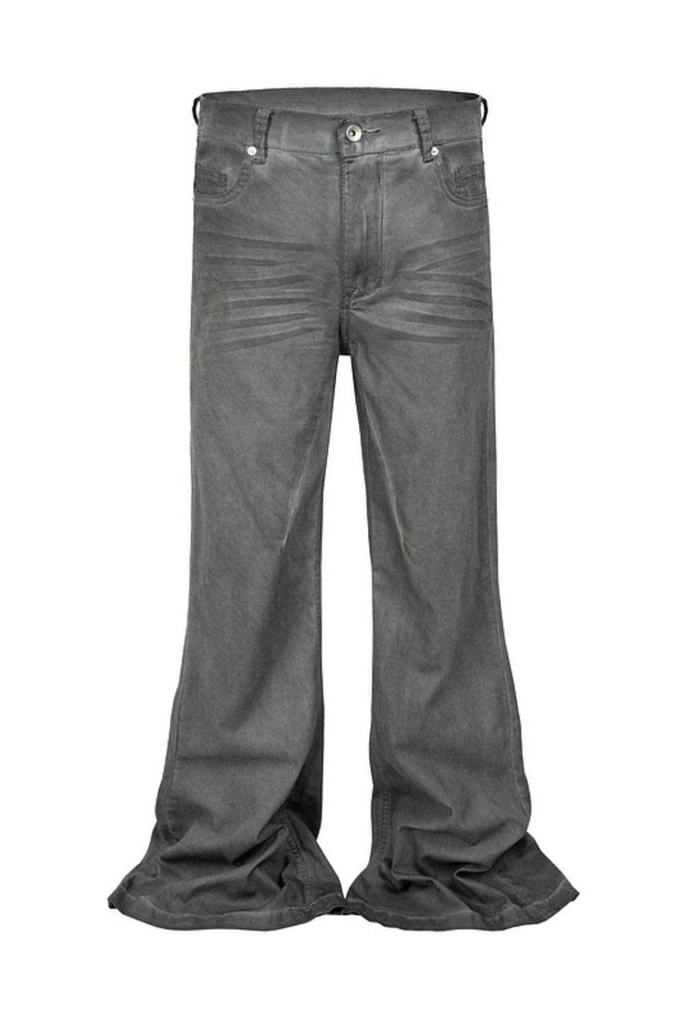 Men's Washed Flare Jeans - Trendsi - Flyclothing LLC