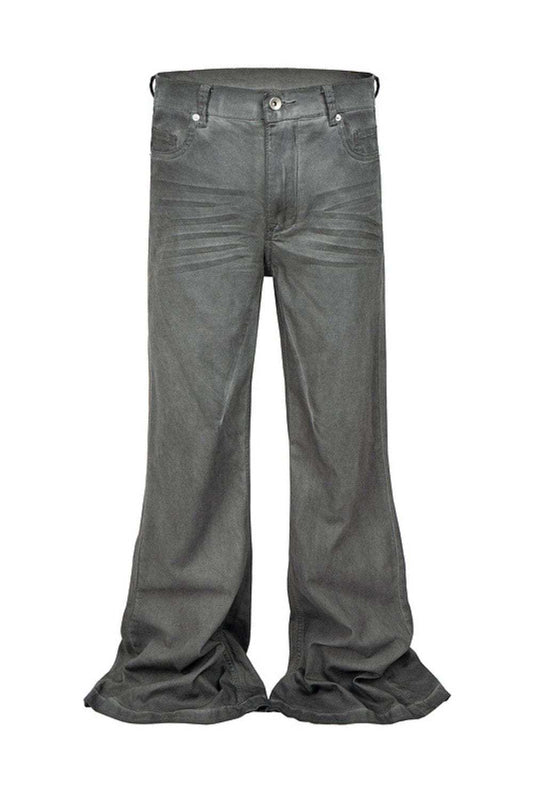 Men's Washed Flare Jeans - Trendsi - Flyclothing LLC
