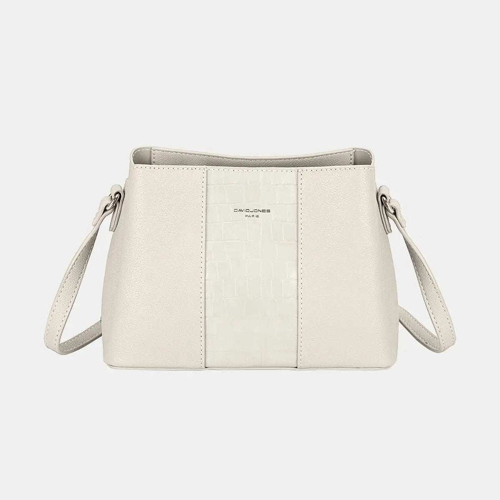 David Jones PU Leather Crossbody Bag - Trendsi - Flyclothing LLC