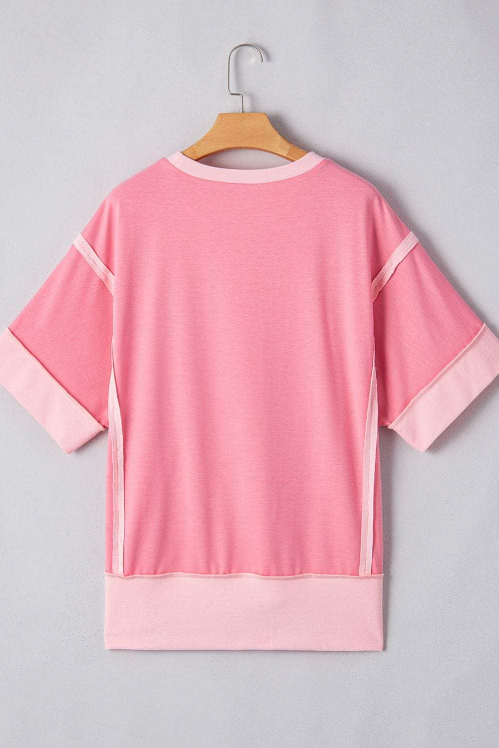 Sequined Easter Egg Short Sleeve T-Shirt - Trendsi - Flyclothing LLC