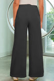 Drawstring Wide Leg Pants with Pockets - Trendsi - Flyclothing LLC