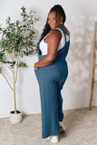 Double Take Full Size Wide Strap Overall with Pockets - Trendsi - Flyclothing LLC