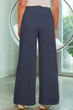 Drawstring Wide Leg Pants with Pockets - Trendsi - Flyclothing LLC
