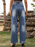 Distressed Jeans with Pockets - Trendsi - Flyclothing LLC