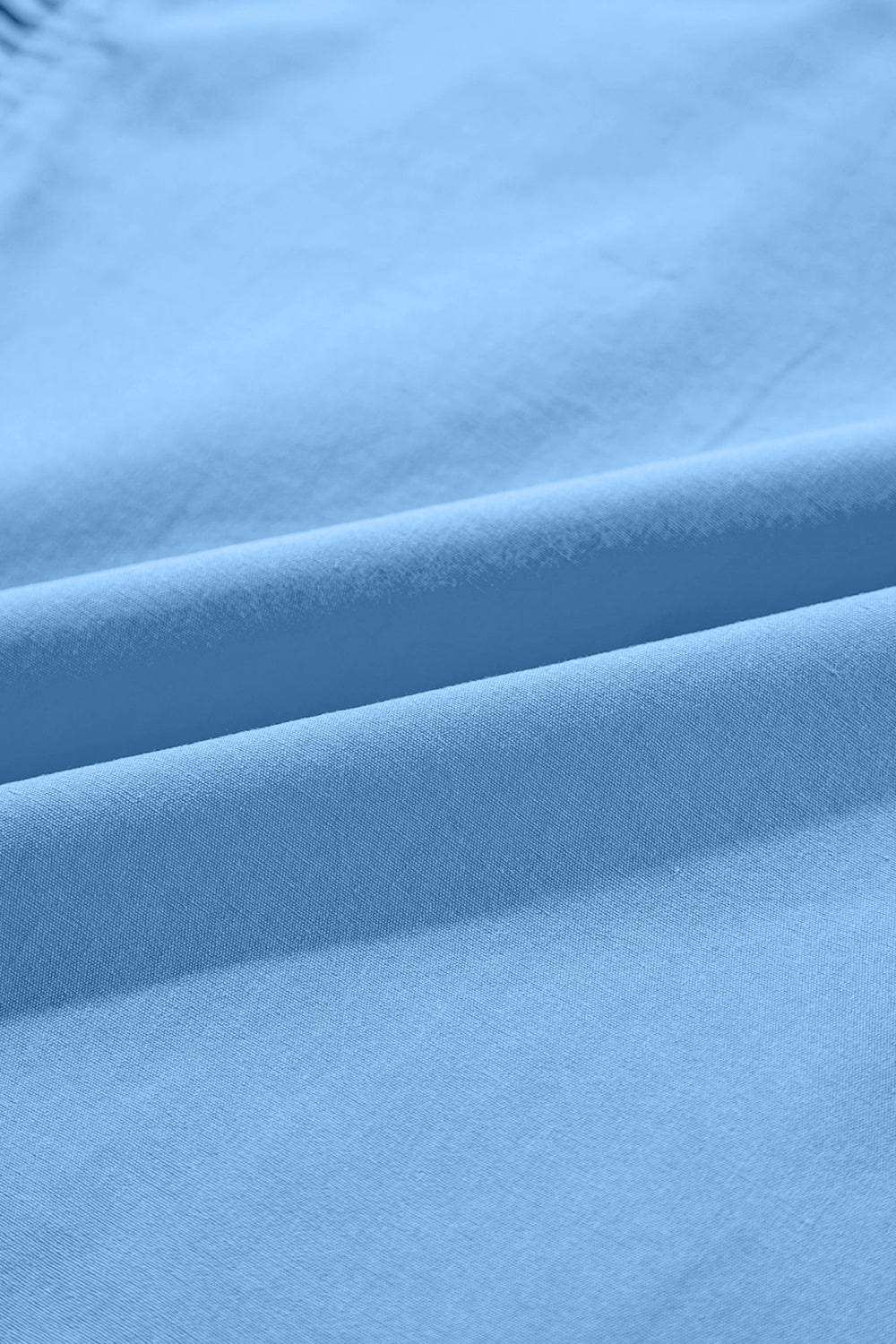 Ruffled Notched Cap Sleeve Mini Dress - Trendsi - Flyclothing LLC