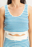 HYFVE Striped Cropped Tank and Shorts Set - Trendsi - Flyclothing LLC