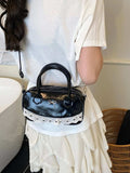 Lace Detail Bow Crossbody Bag - Trendsi - Flyclothing LLC