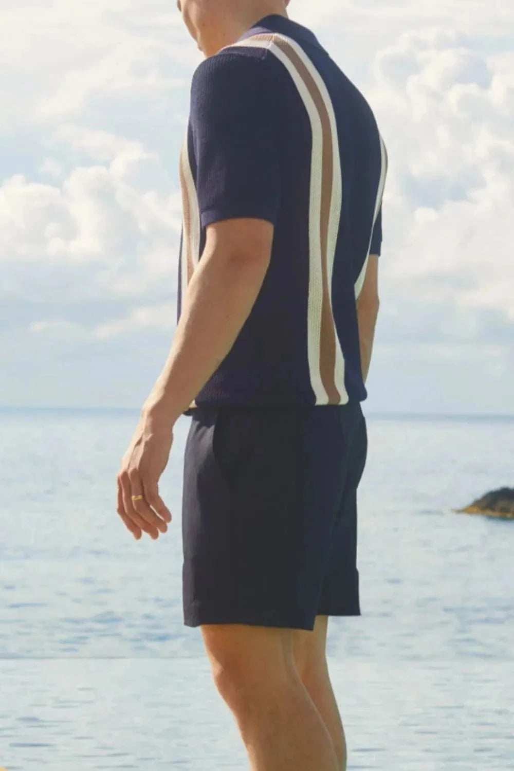 Men's Plus Size Button Down Short Sleeve Shirt - Trendsi - Flyclothing LLC